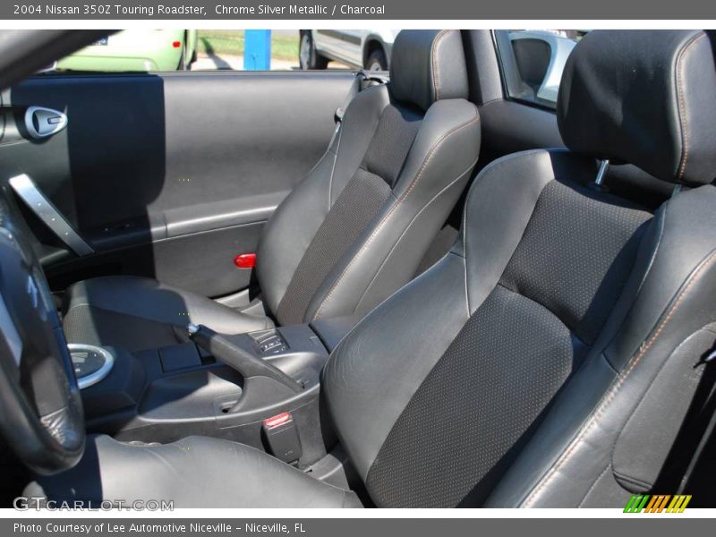 Chrome Silver Metallic / Charcoal 2004 Nissan 350Z Touring Roadster