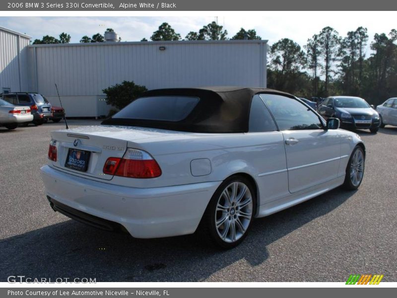 Alpine White / Black 2006 BMW 3 Series 330i Convertible