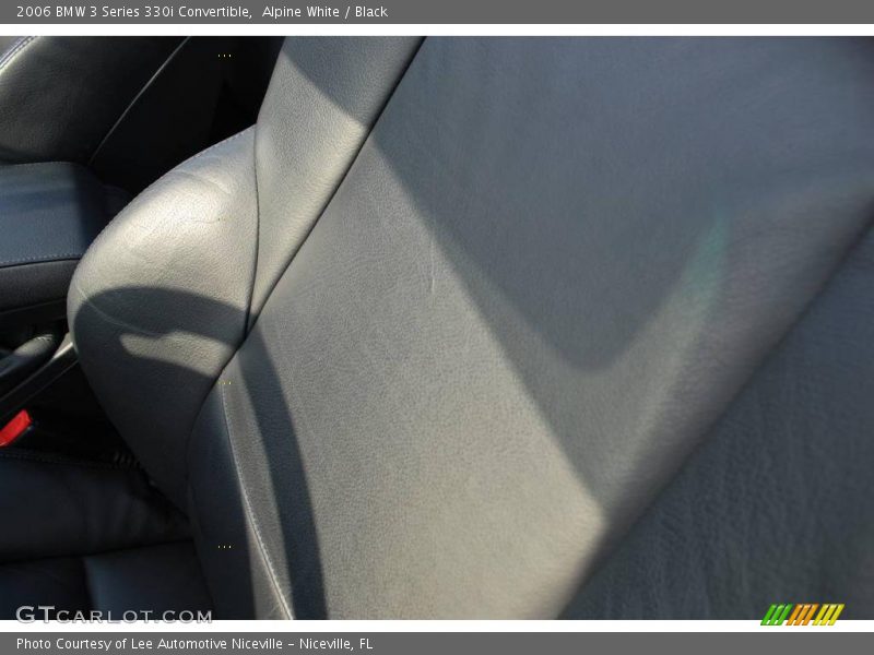 Alpine White / Black 2006 BMW 3 Series 330i Convertible