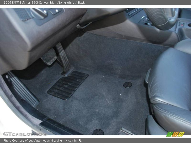 Alpine White / Black 2006 BMW 3 Series 330i Convertible