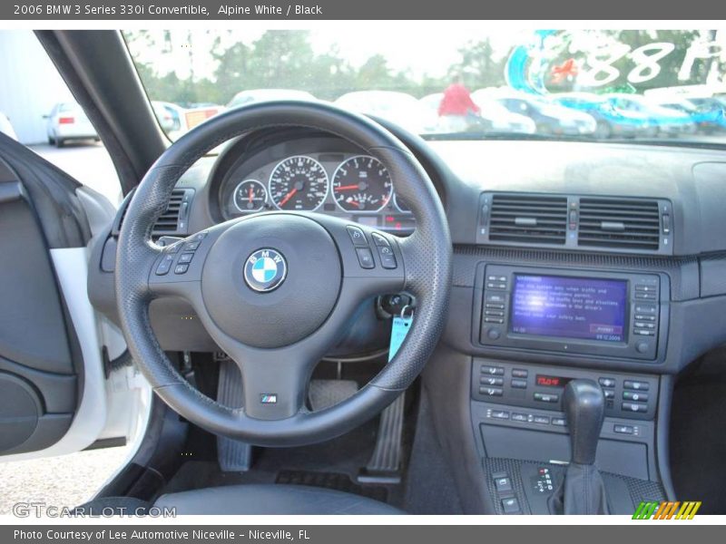 Alpine White / Black 2006 BMW 3 Series 330i Convertible