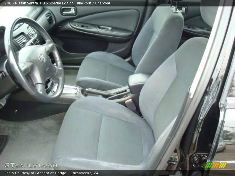 Blackout / Charcoal 2006 Nissan Sentra 1.8 S Special Edition