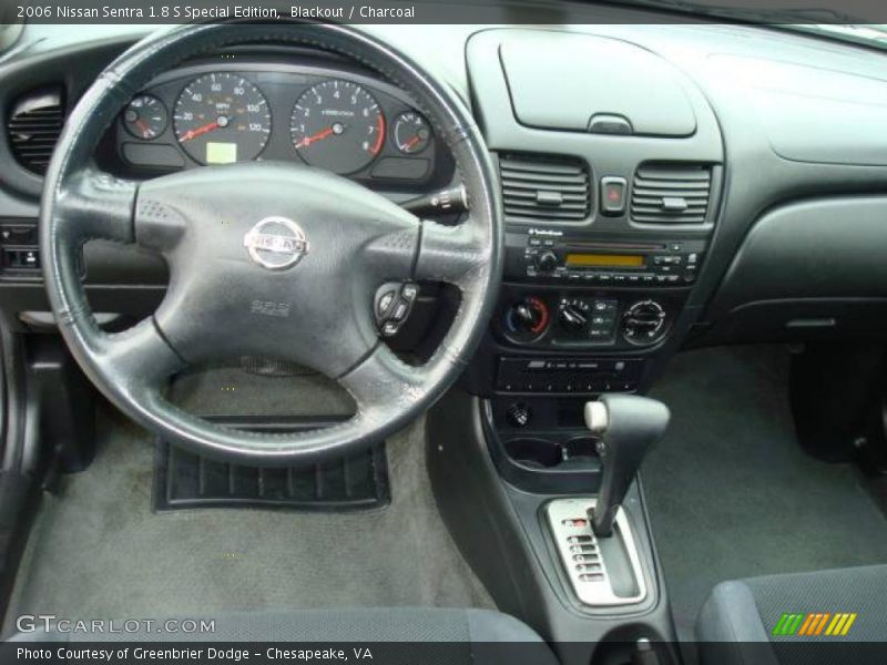 Blackout / Charcoal 2006 Nissan Sentra 1.8 S Special Edition