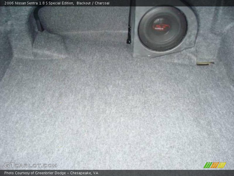 Blackout / Charcoal 2006 Nissan Sentra 1.8 S Special Edition