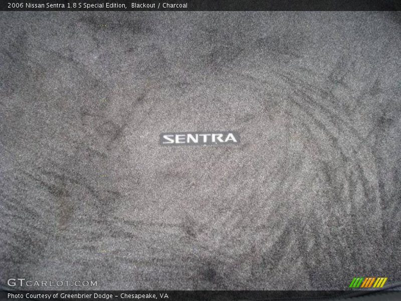 Blackout / Charcoal 2006 Nissan Sentra 1.8 S Special Edition
