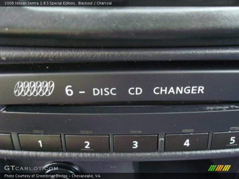 Blackout / Charcoal 2006 Nissan Sentra 1.8 S Special Edition