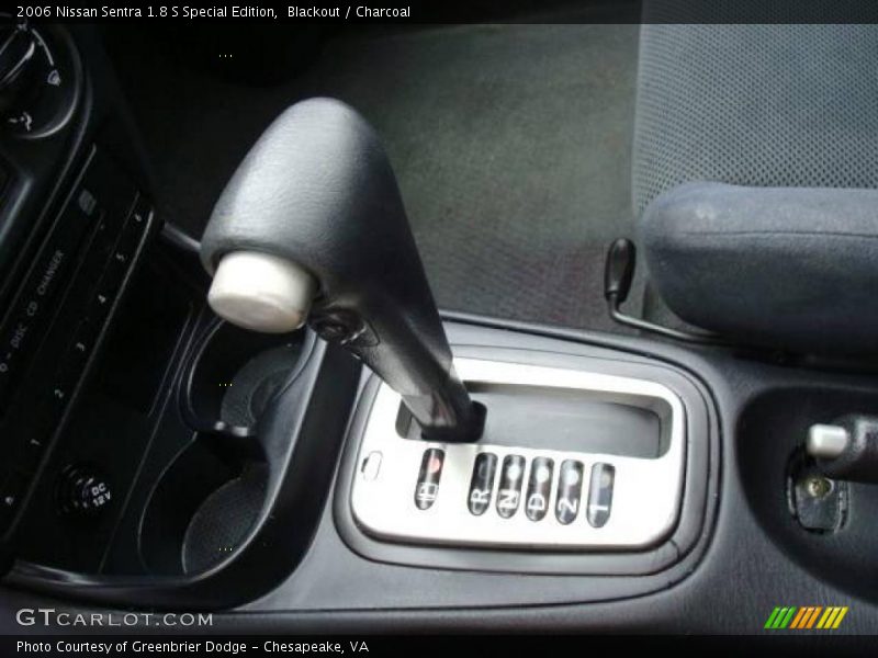 Blackout / Charcoal 2006 Nissan Sentra 1.8 S Special Edition