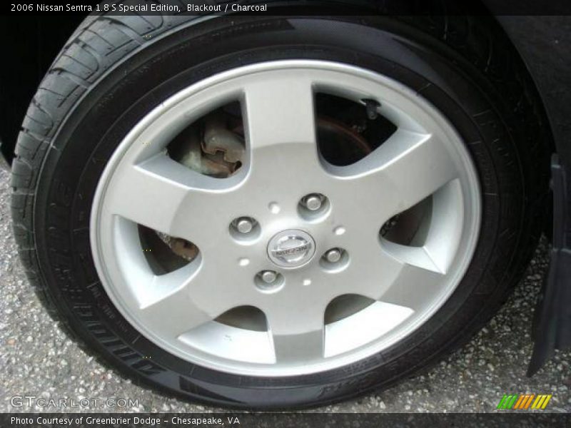 Blackout / Charcoal 2006 Nissan Sentra 1.8 S Special Edition