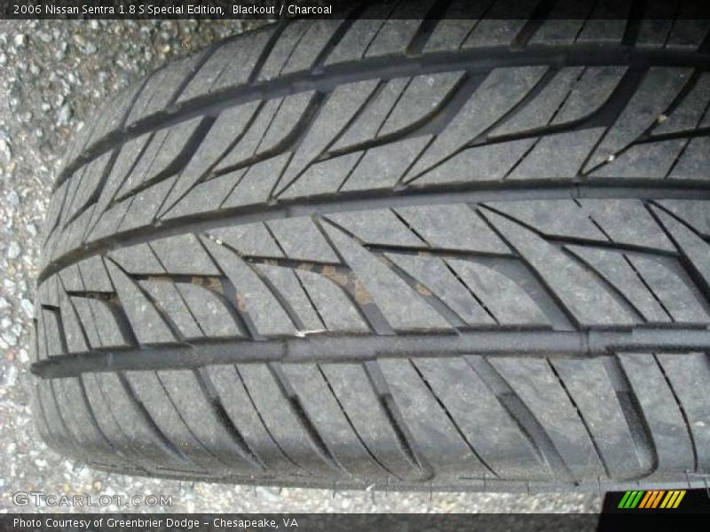 Blackout / Charcoal 2006 Nissan Sentra 1.8 S Special Edition