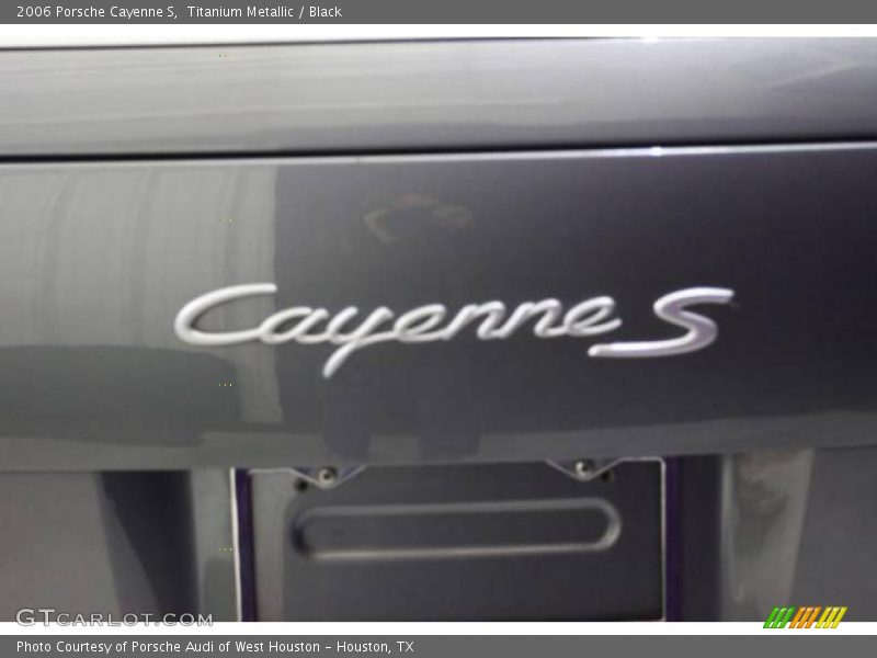 Titanium Metallic / Black 2006 Porsche Cayenne S