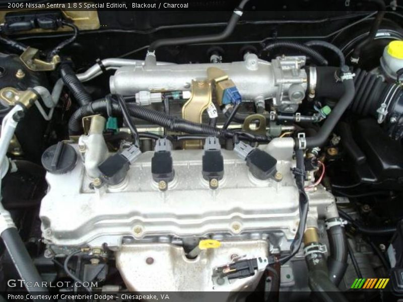 Blackout / Charcoal 2006 Nissan Sentra 1.8 S Special Edition