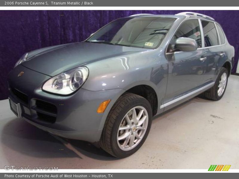Titanium Metallic / Black 2006 Porsche Cayenne S