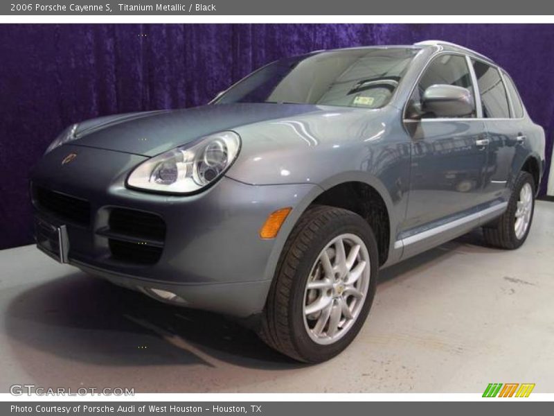 Titanium Metallic / Black 2006 Porsche Cayenne S