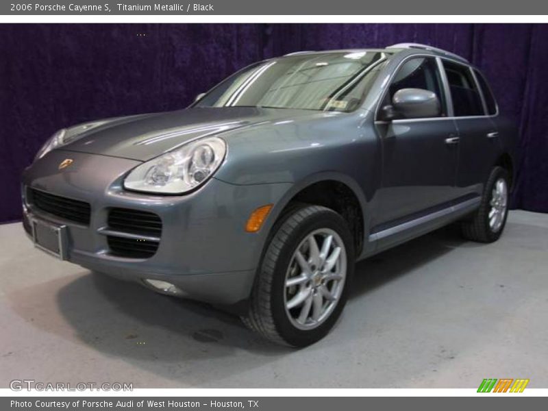 Titanium Metallic / Black 2006 Porsche Cayenne S
