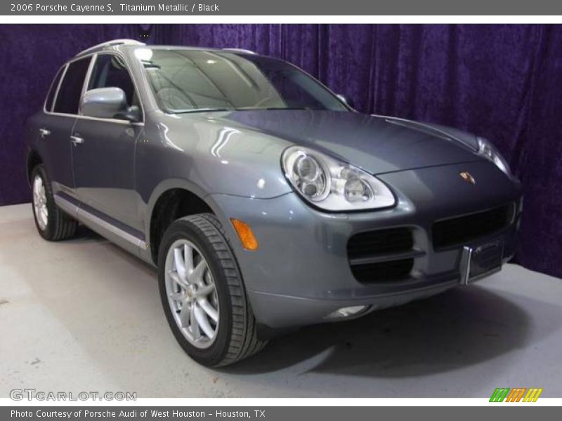 Titanium Metallic / Black 2006 Porsche Cayenne S