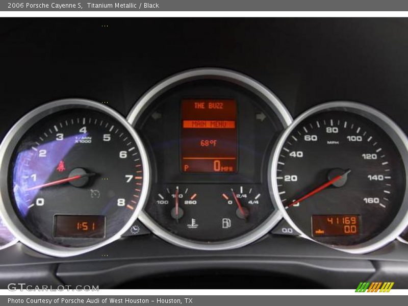Titanium Metallic / Black 2006 Porsche Cayenne S