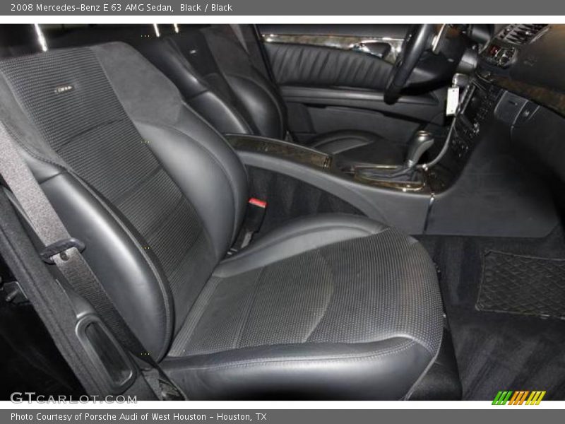 Black / Black 2008 Mercedes-Benz E 63 AMG Sedan