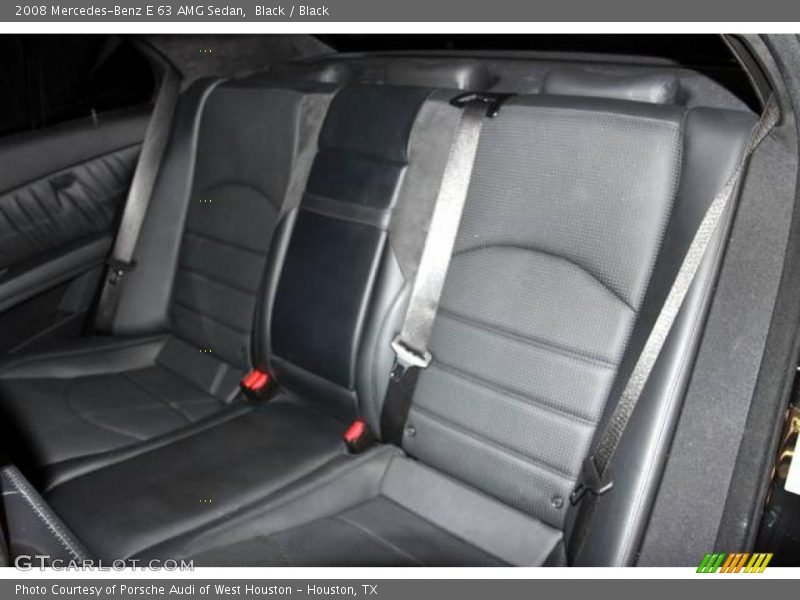 Black / Black 2008 Mercedes-Benz E 63 AMG Sedan