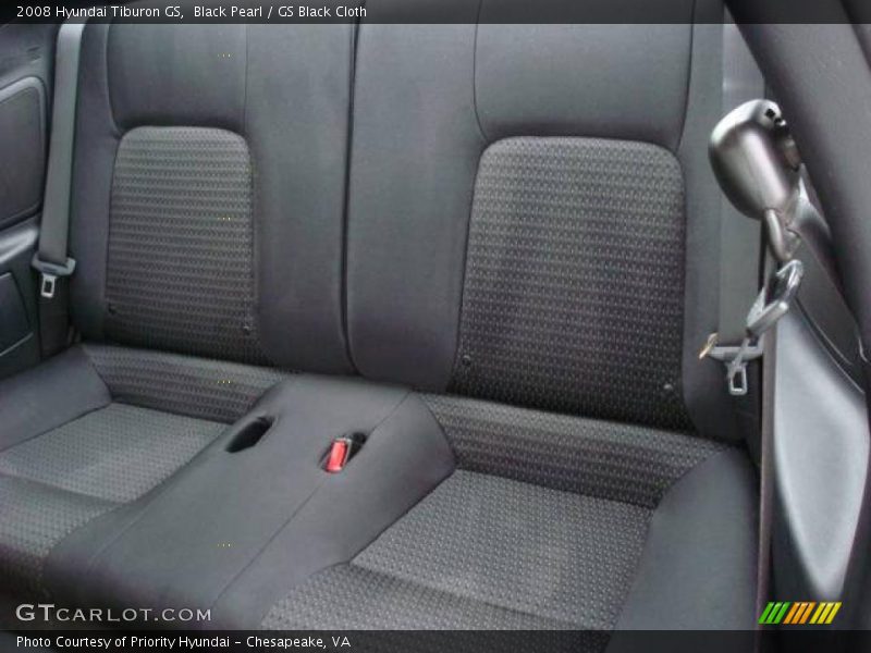 Black Pearl / GS Black Cloth 2008 Hyundai Tiburon GS