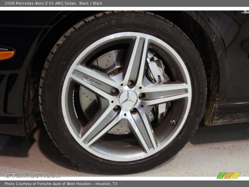 Black / Black 2008 Mercedes-Benz E 63 AMG Sedan