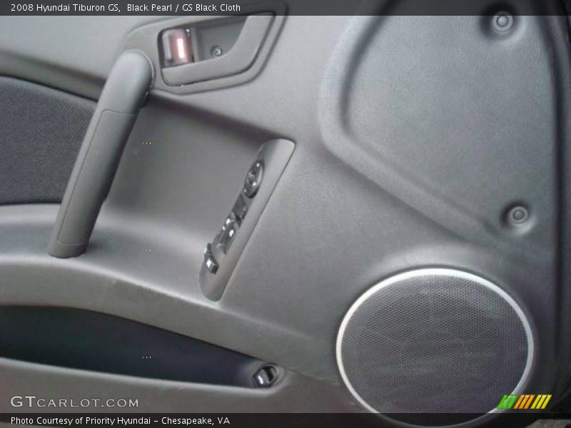 Black Pearl / GS Black Cloth 2008 Hyundai Tiburon GS