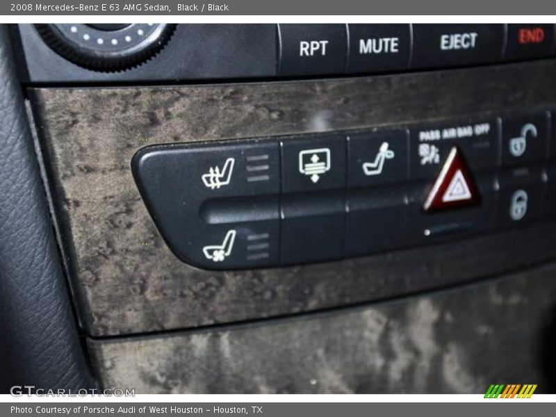 Black / Black 2008 Mercedes-Benz E 63 AMG Sedan