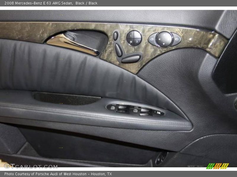 Black / Black 2008 Mercedes-Benz E 63 AMG Sedan