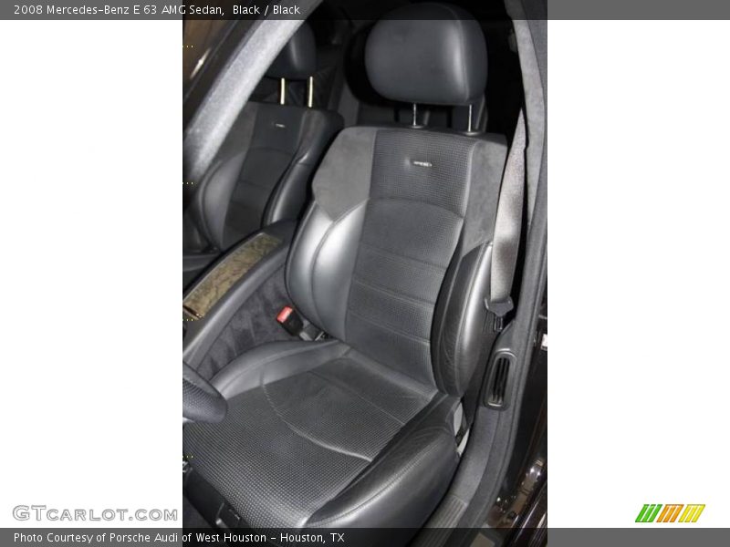 Black / Black 2008 Mercedes-Benz E 63 AMG Sedan