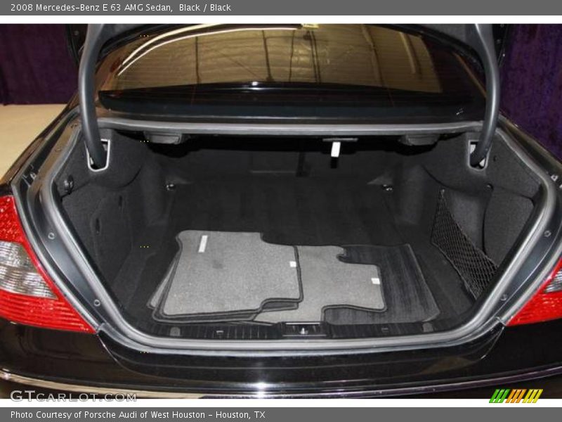 Black / Black 2008 Mercedes-Benz E 63 AMG Sedan