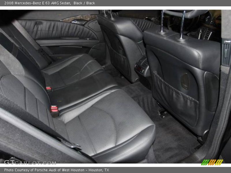Black / Black 2008 Mercedes-Benz E 63 AMG Sedan