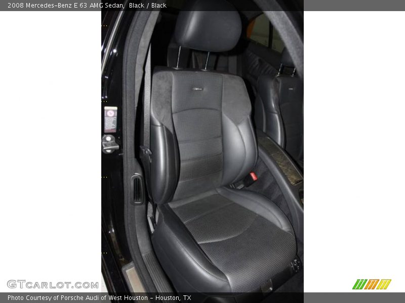 Black / Black 2008 Mercedes-Benz E 63 AMG Sedan