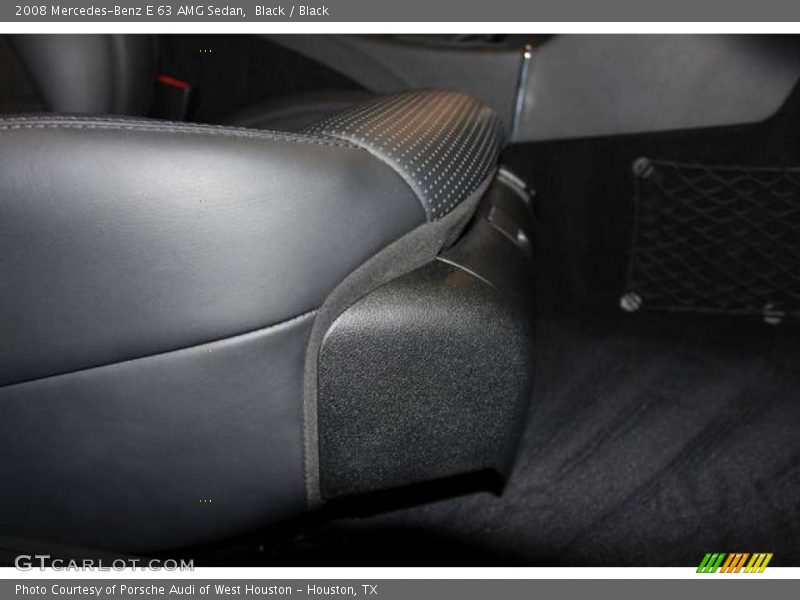 Black / Black 2008 Mercedes-Benz E 63 AMG Sedan