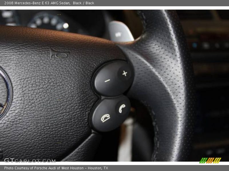 Black / Black 2008 Mercedes-Benz E 63 AMG Sedan