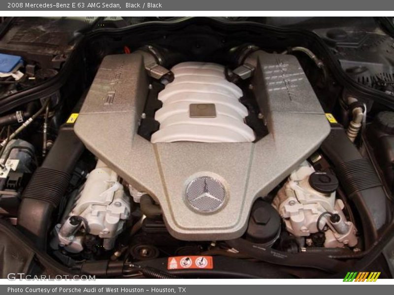 Black / Black 2008 Mercedes-Benz E 63 AMG Sedan
