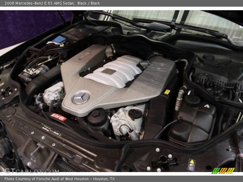 Black / Black 2008 Mercedes-Benz E 63 AMG Sedan