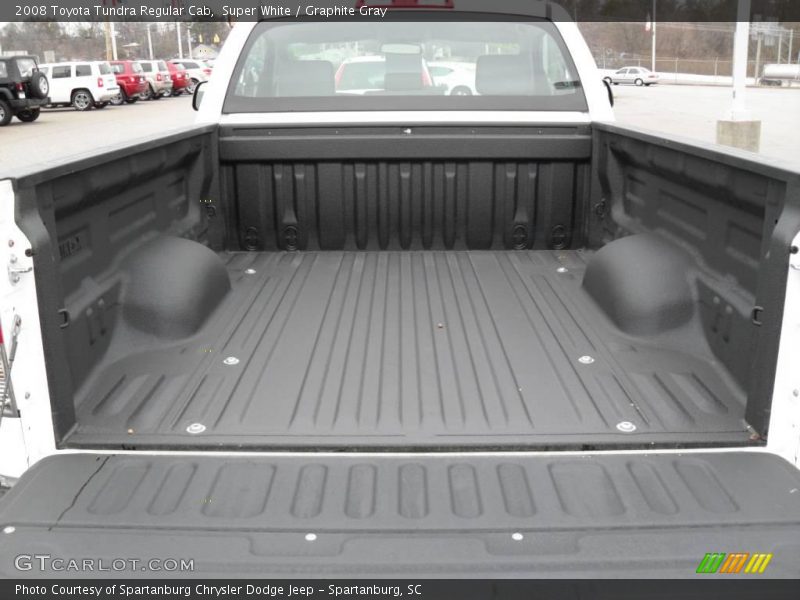 Super White / Graphite Gray 2008 Toyota Tundra Regular Cab