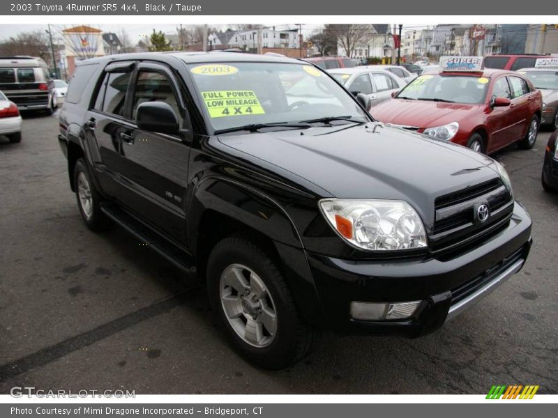 Black / Taupe 2003 Toyota 4Runner SR5 4x4