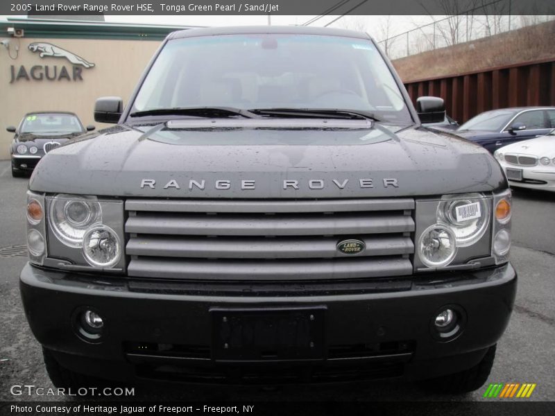 Tonga Green Pearl / Sand/Jet 2005 Land Rover Range Rover HSE