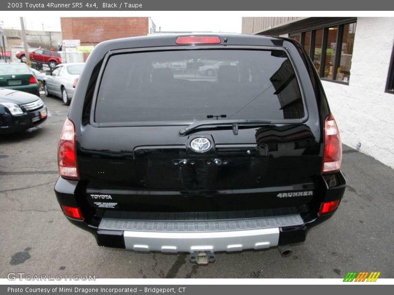 Black / Taupe 2003 Toyota 4Runner SR5 4x4