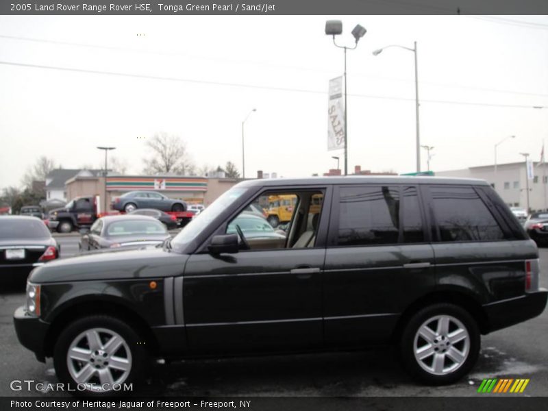 Tonga Green Pearl / Sand/Jet 2005 Land Rover Range Rover HSE