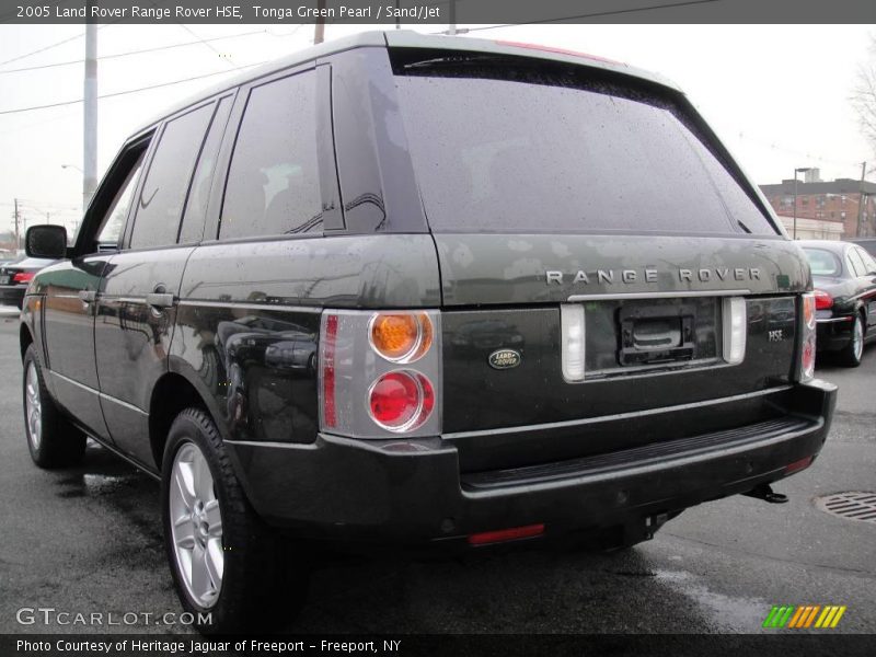 Tonga Green Pearl / Sand/Jet 2005 Land Rover Range Rover HSE