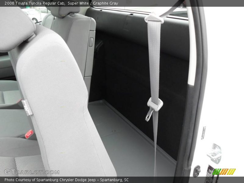 Super White / Graphite Gray 2008 Toyota Tundra Regular Cab