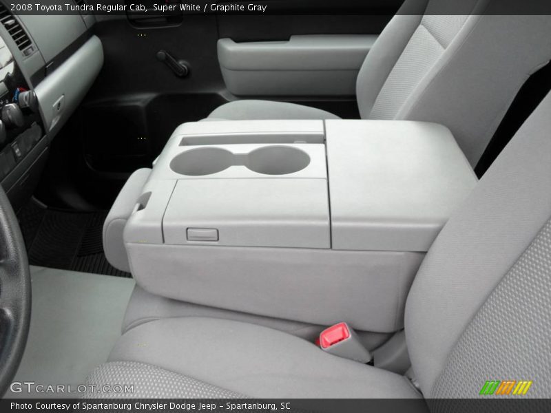 Super White / Graphite Gray 2008 Toyota Tundra Regular Cab