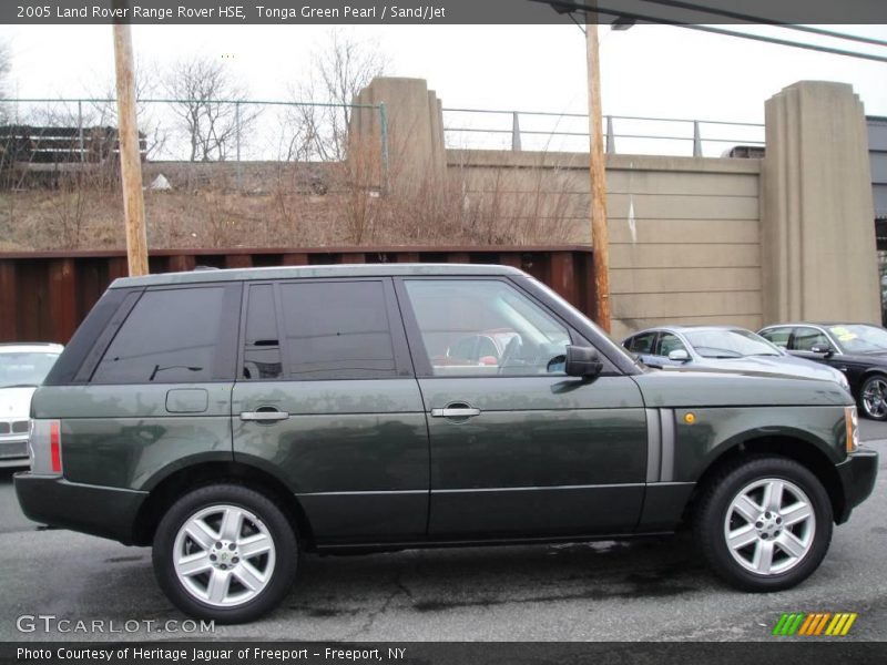 Tonga Green Pearl / Sand/Jet 2005 Land Rover Range Rover HSE