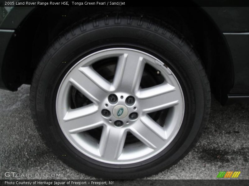 Tonga Green Pearl / Sand/Jet 2005 Land Rover Range Rover HSE