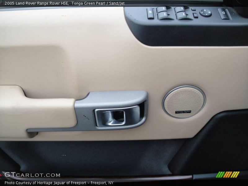 Tonga Green Pearl / Sand/Jet 2005 Land Rover Range Rover HSE