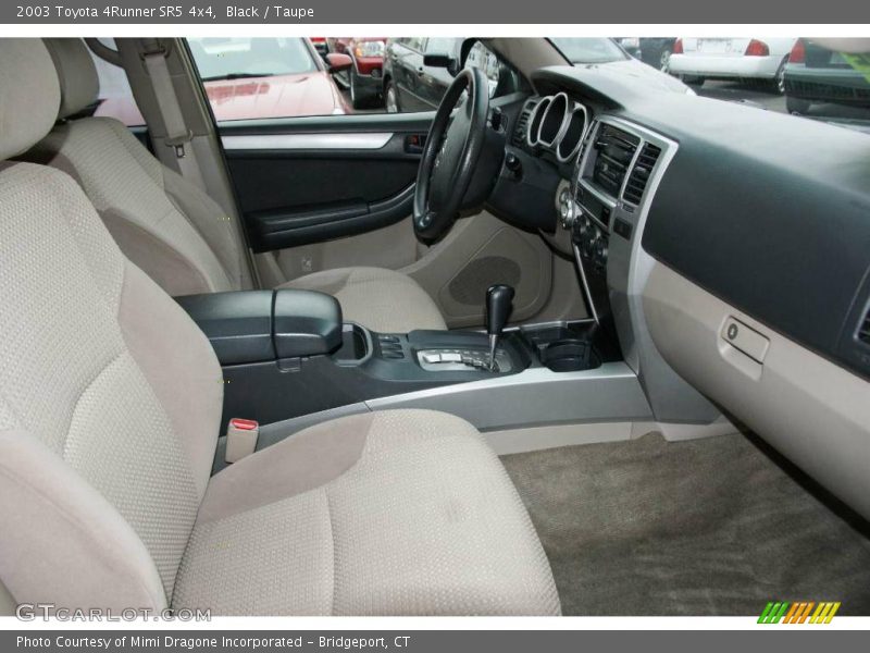 Black / Taupe 2003 Toyota 4Runner SR5 4x4