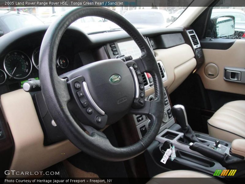 Tonga Green Pearl / Sand/Jet 2005 Land Rover Range Rover HSE