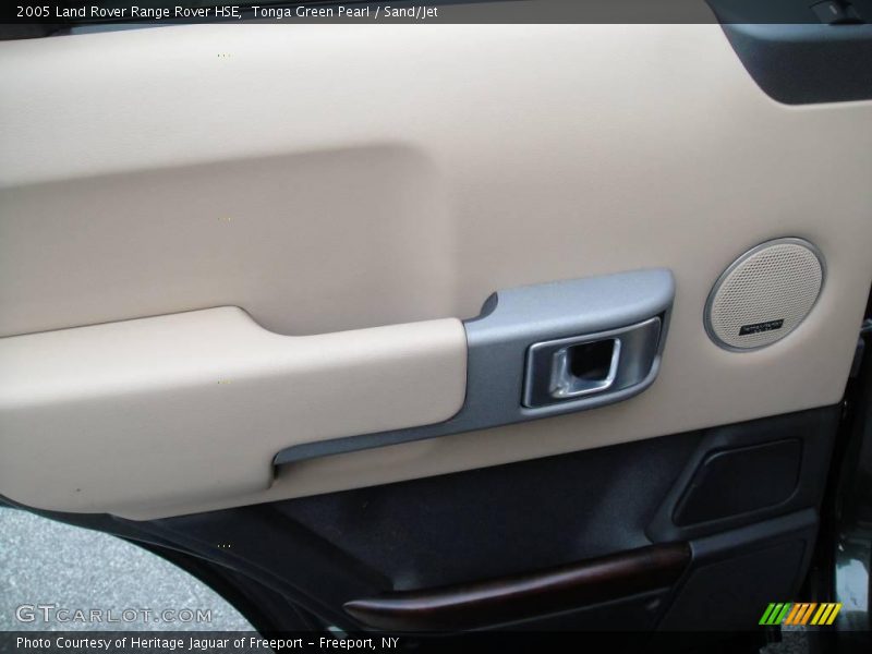 Tonga Green Pearl / Sand/Jet 2005 Land Rover Range Rover HSE