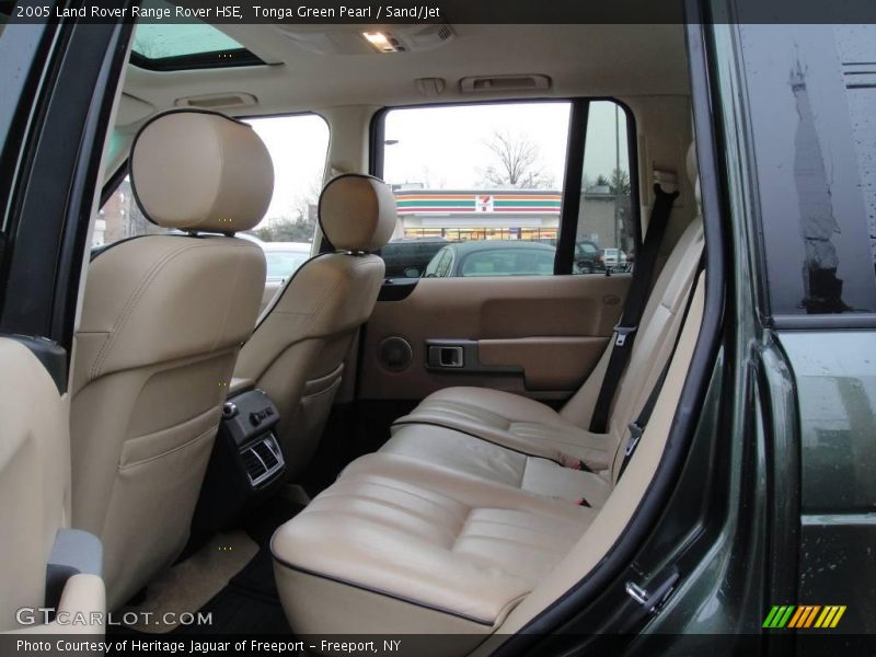 Tonga Green Pearl / Sand/Jet 2005 Land Rover Range Rover HSE